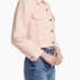 ALICE + OLIVIA Chloe Tweed Crop Jacket Pink Lace Sz M NWT