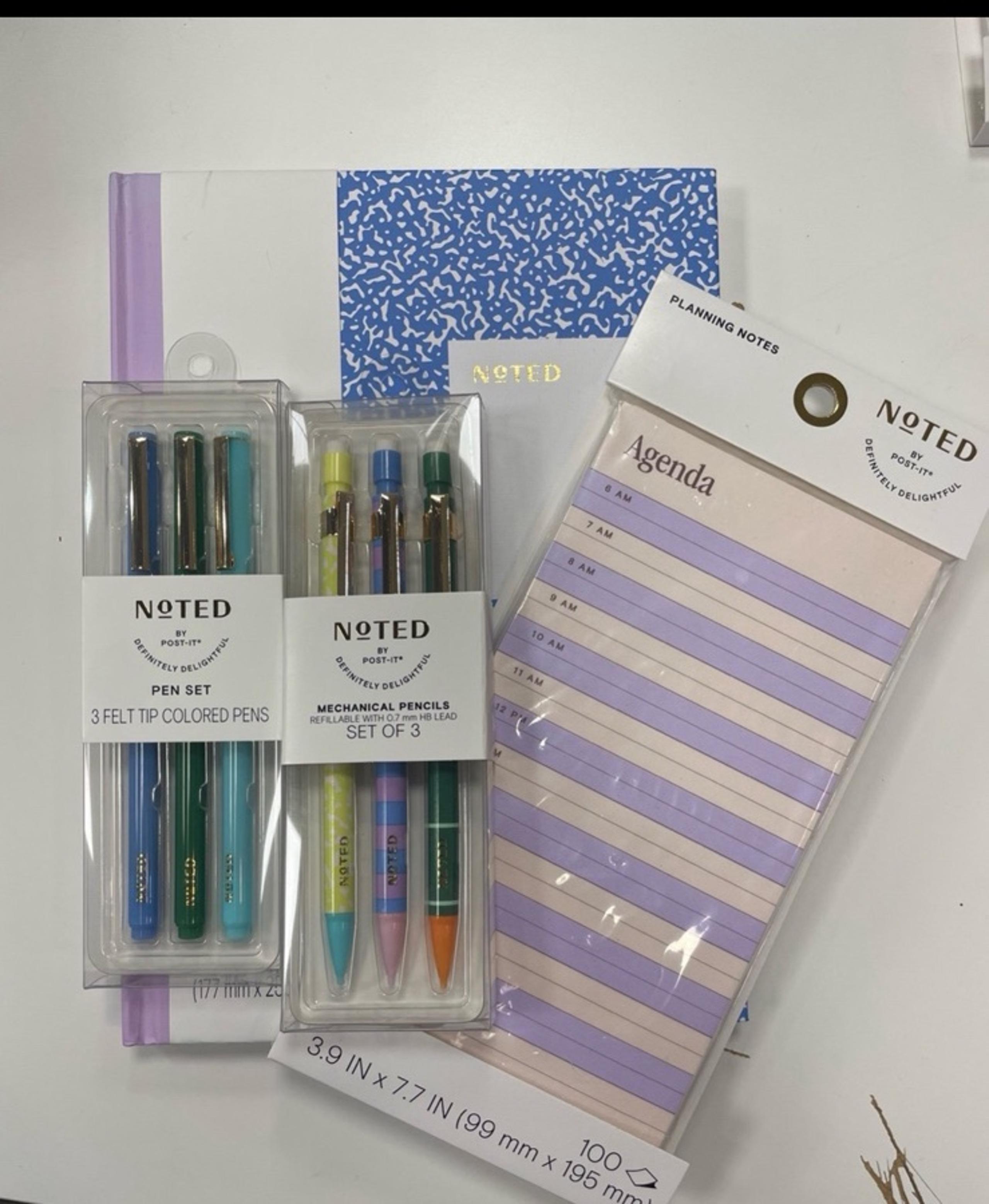 Writing supplies
