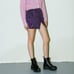 Urban Outfitters Joan Asymmetrical Mini Skirt in Purple