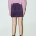 Urban Outfitters Joan Asymmetrical Mini Skirt in Purple