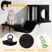 Wall Mounted Cat Climber Set, 6 Pcs Cat Furniture Set with Cat House