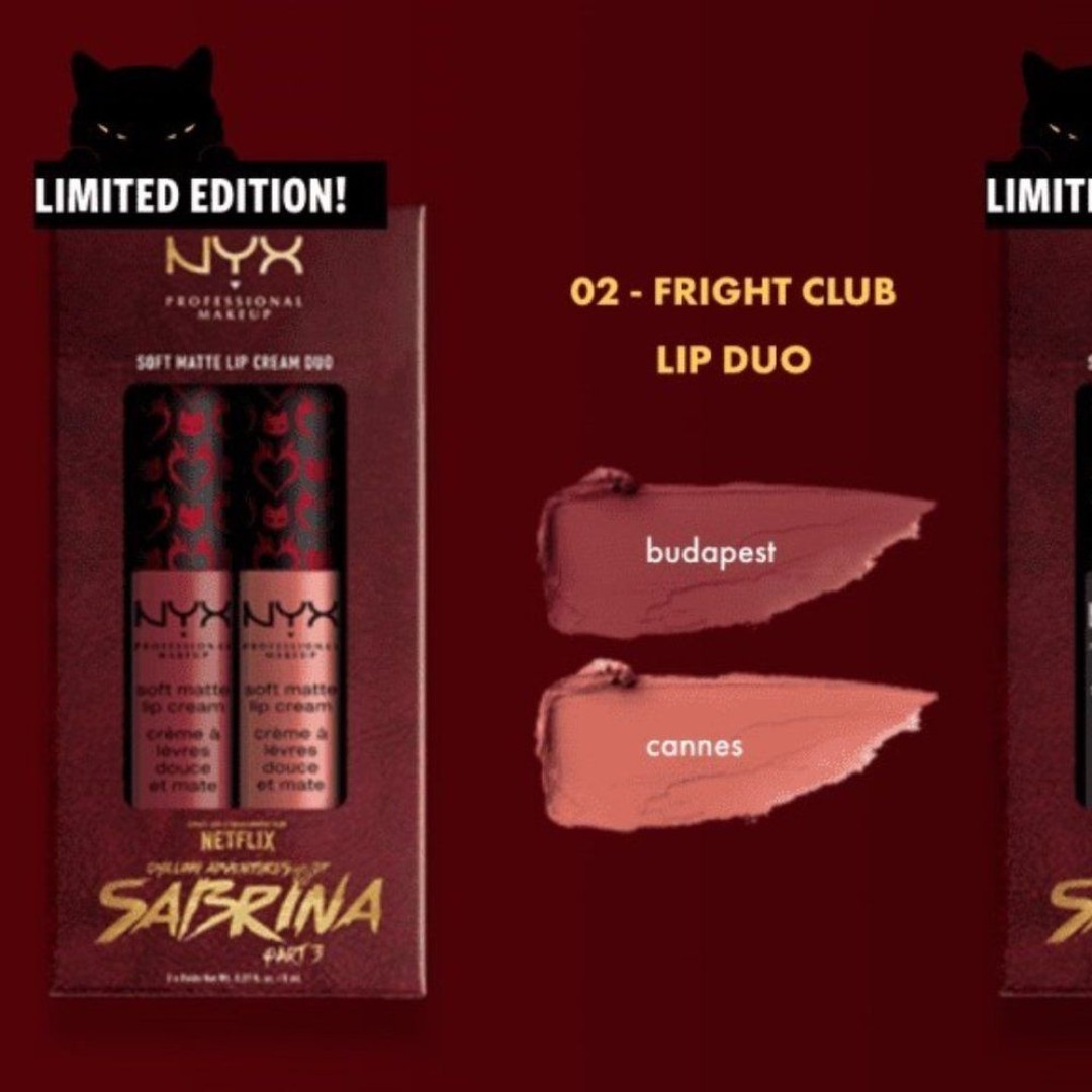 NYX Chilling Adventures of Sabrina Lip Duo