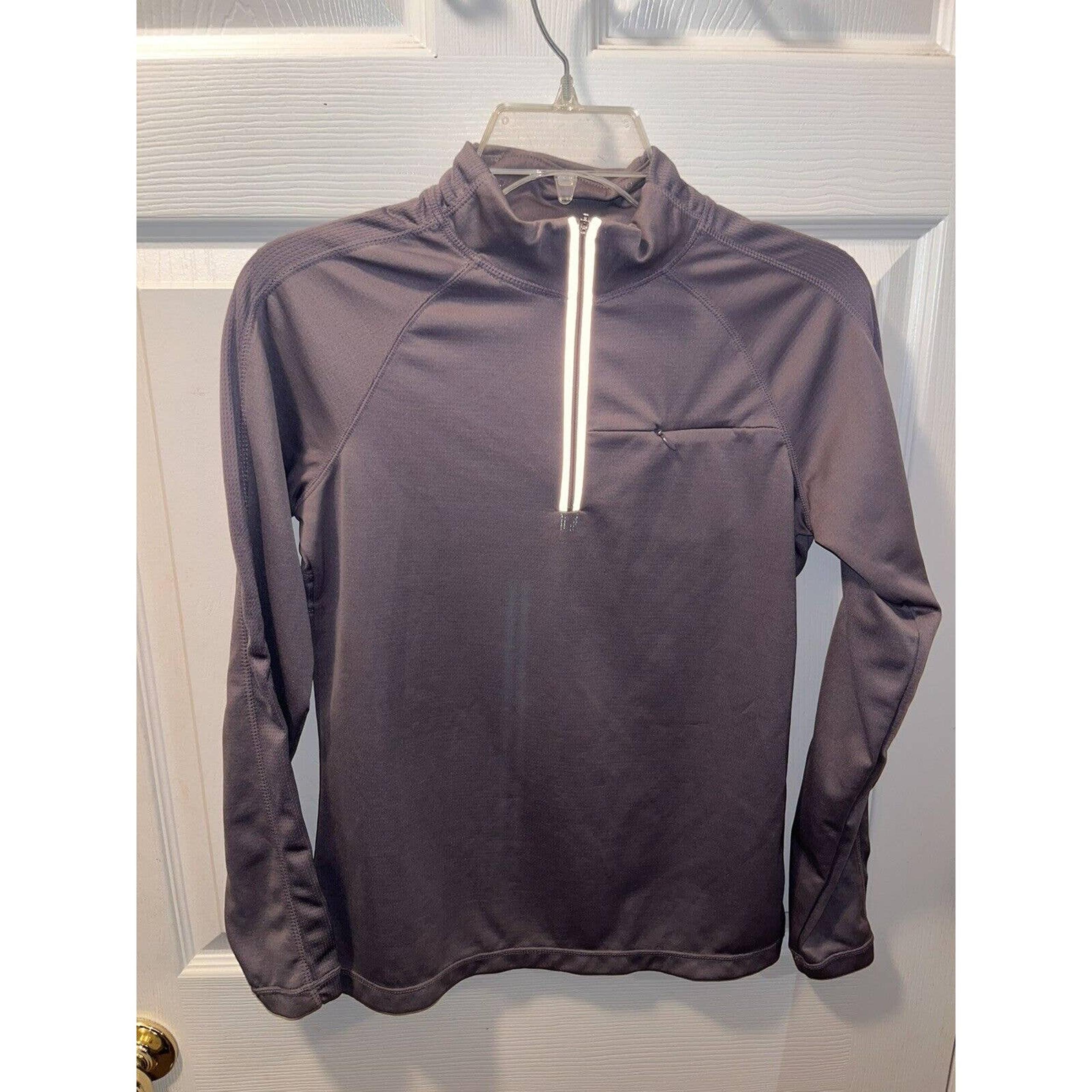 Women's Everlast Quarter Zip Long Sleeve Training Top Gym Shirt Athletic Small
