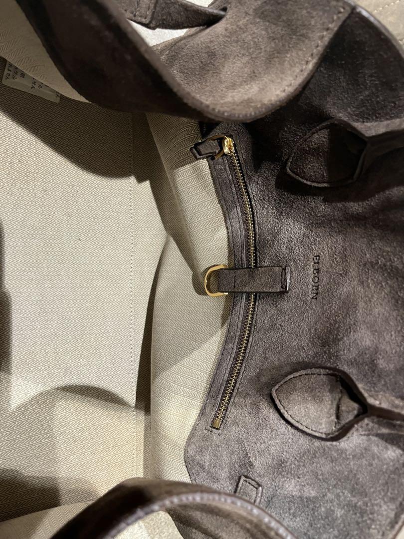 【ELBORN】Momet Suede Tote Bag Brown Suede☆送料/関税込 3RD] ELBORN | [LIMITED] Momet Leather Tote Bag (Brown Suede