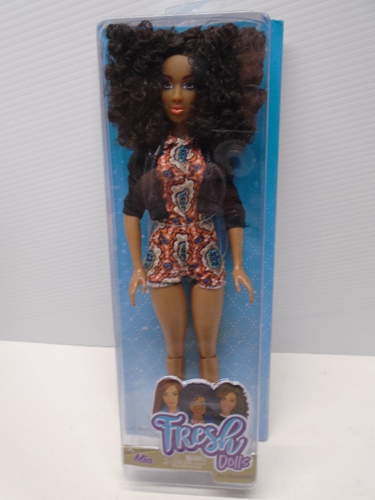 The Fresh Dolls I'm Mia African American 11.5 in Articulated Doll 2017 NEW