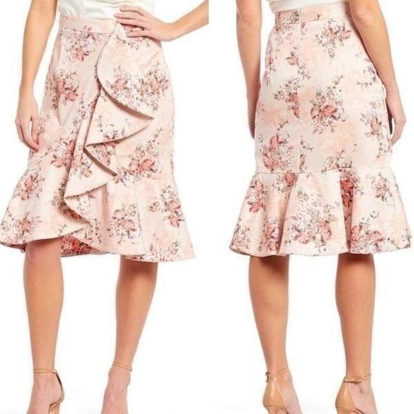 Antonio Melani Toby Floral Midi Skirt 2