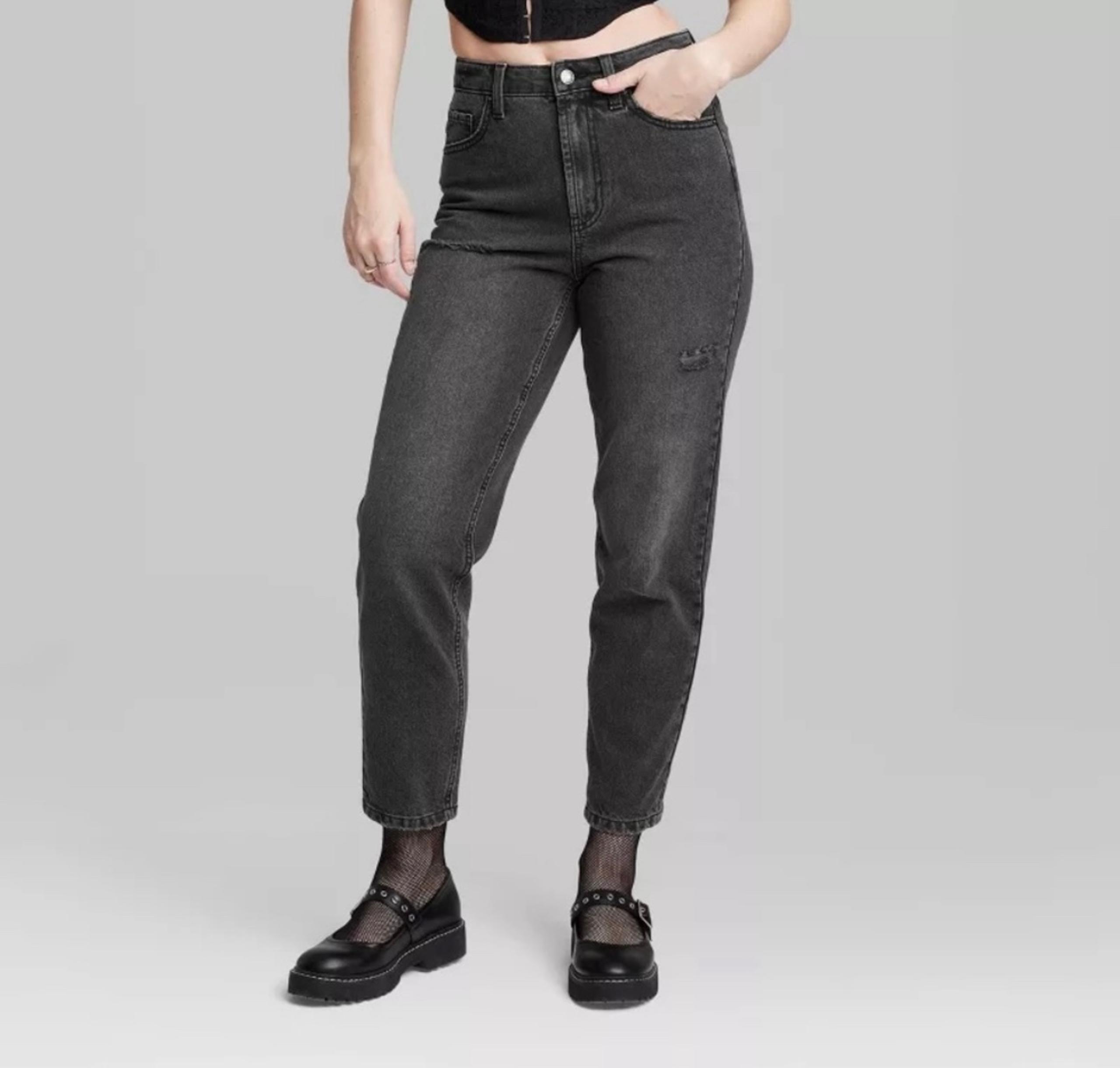 Wild Fable Distressed Relaxed Jeans Size 16 NWT