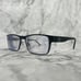 Calvin Klein CKJ20400 001 Eyeglasses Square Black Full Rim Frame 55-17-145