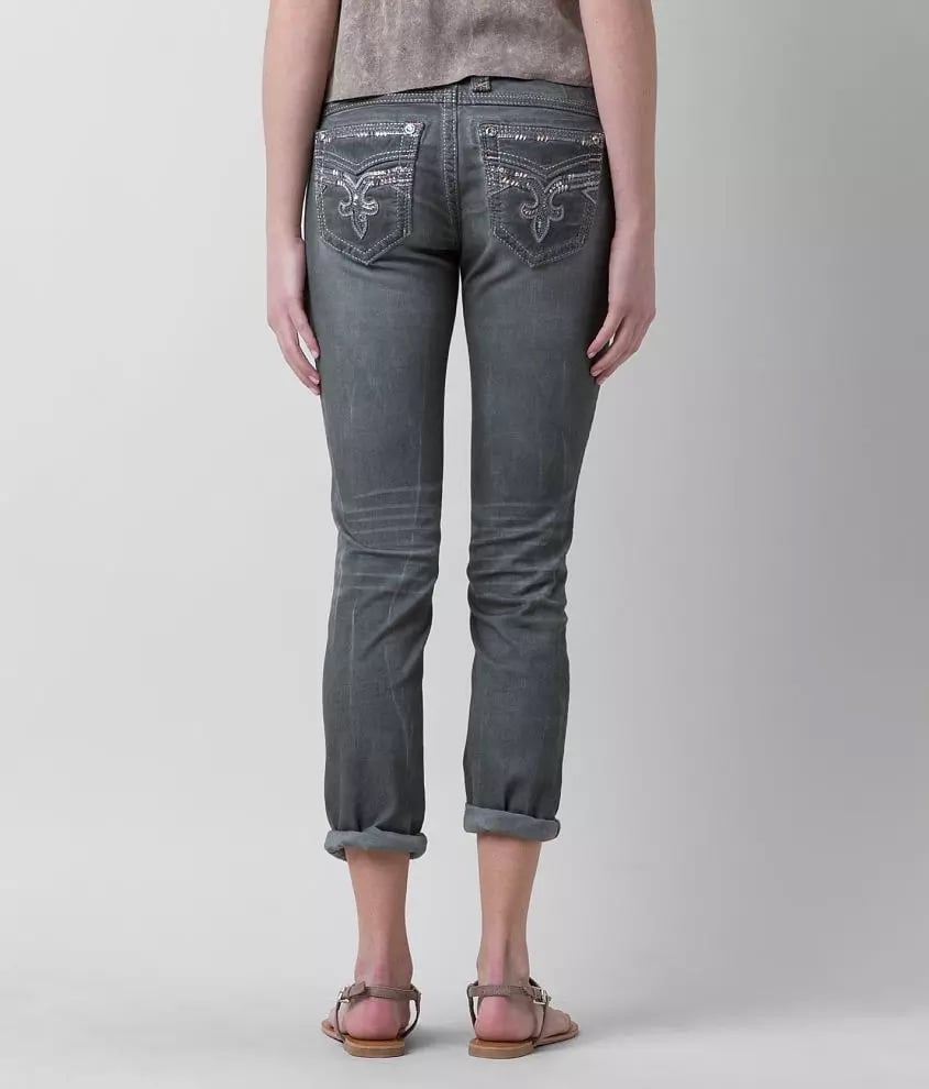 Rock Revival Boris Crop Skinny Jeans Size 24