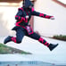 Couples Matching Ninja Costume Set for Halloween and Ninja Themed Party