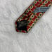 Ermenegildo Zegna Mens Silk Tie Red Gold Blue All Over Print Exclusive Design