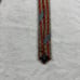 Ermenegildo Zegna Mens Silk Tie Red Gold Blue All Over Print Exclusive Design