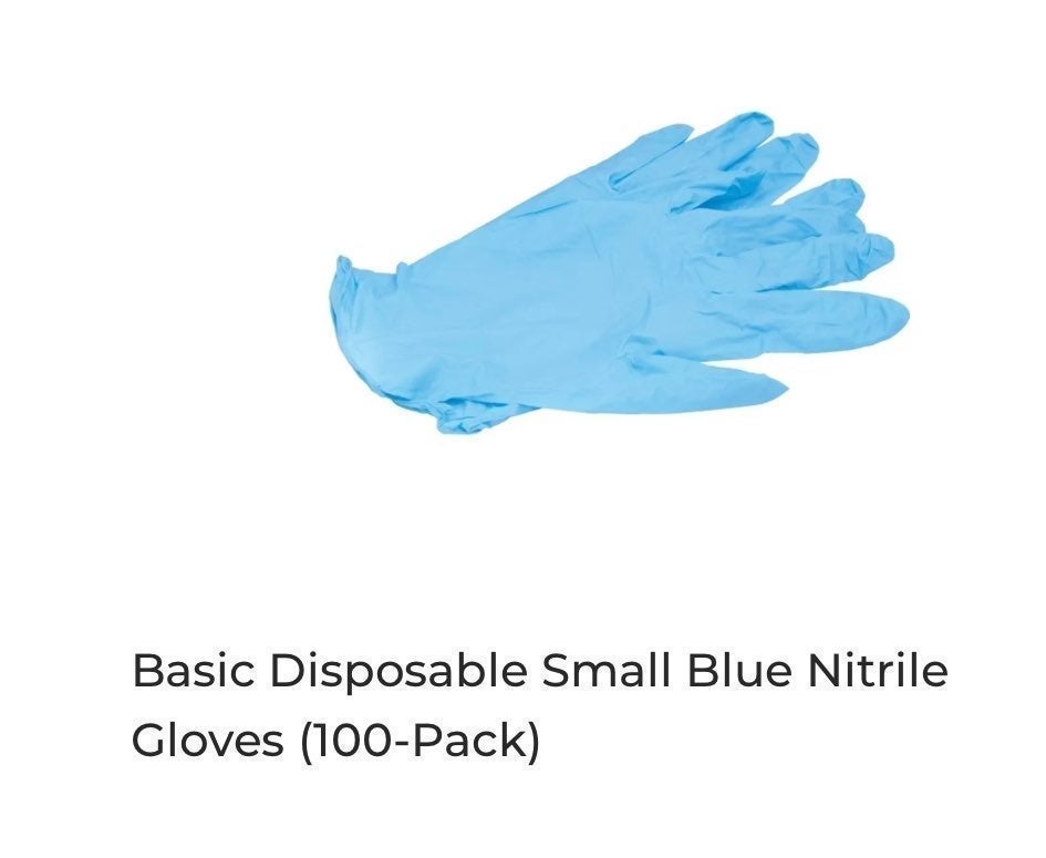 Disposable Small Nitrile Gloves 100 ct