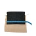 Rebecca Minkoff Glitter Purse Leo Envelope Black Clutch Purple Multi Zipper
