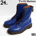 Dr. Martens UK5 24cm 10-hole Y's Yohji Yamamoto Blue