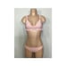 New. Pilyq blush stitched bikini set.