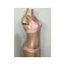 New. Pilyq blush stitched bikini set.