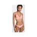 New. Pilyq blush stitched bikini set.