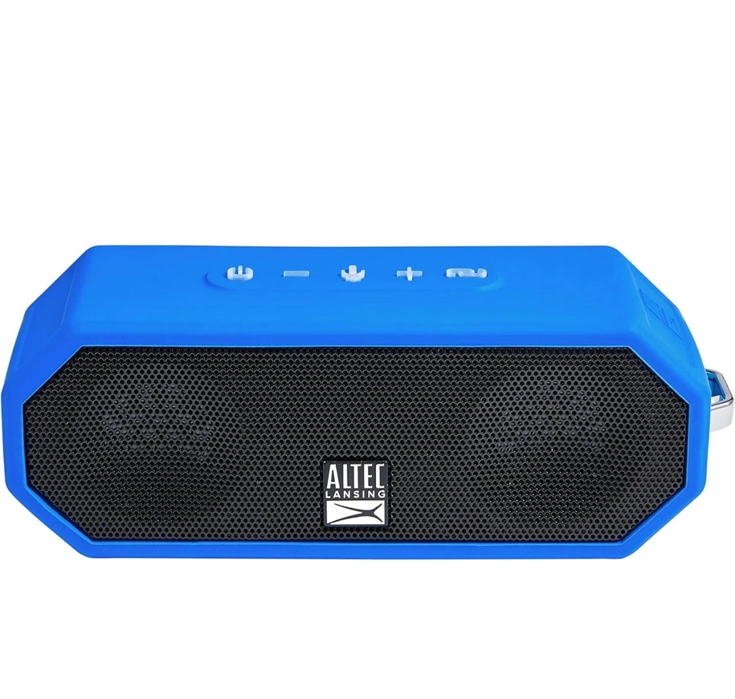 Altec Lansing Jacket H20 4 Rugged Bluetooth Speaker - Blue