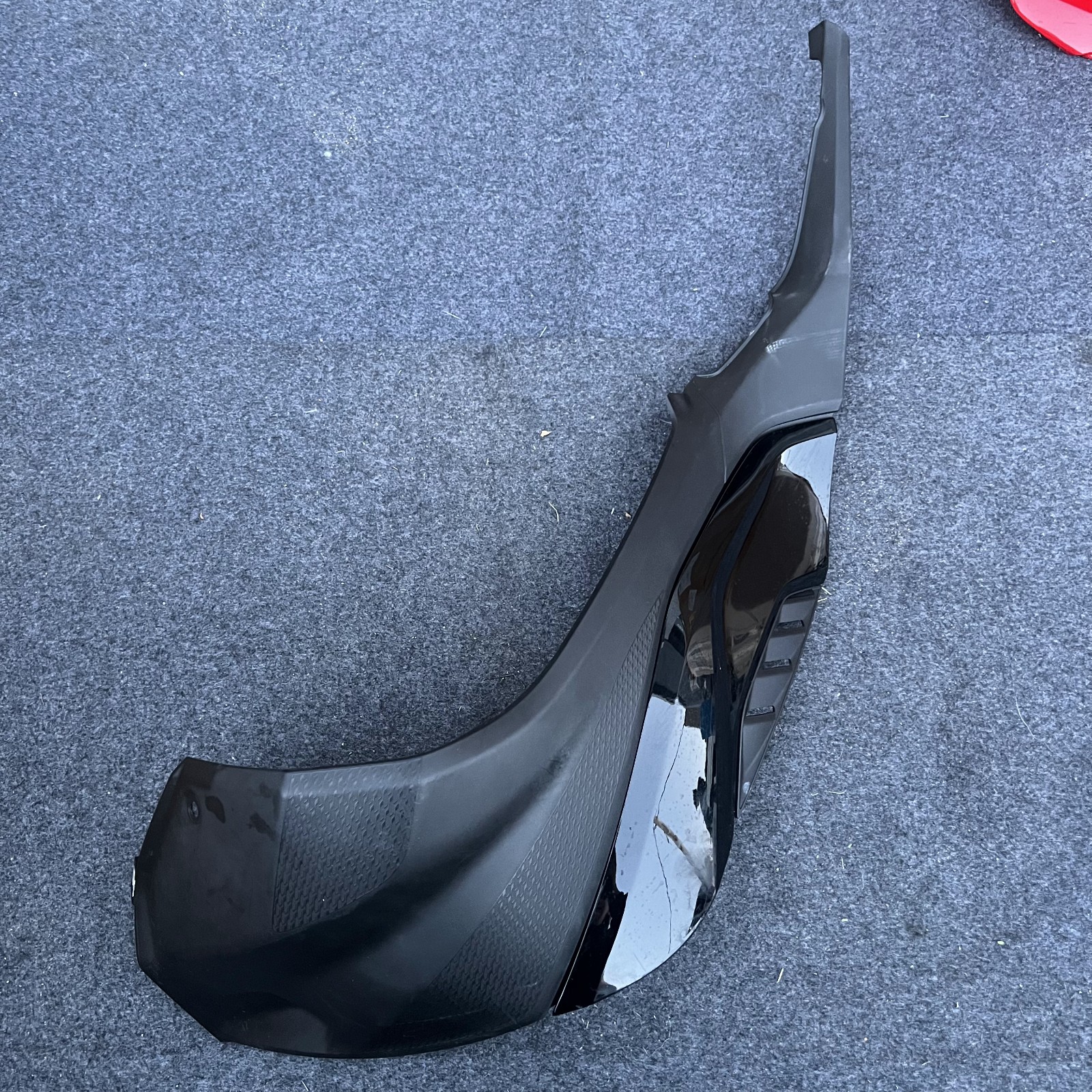 BMW S1000RR S 1000 RR BLACK LEFT TANK TRIM FAIRING 46638569771 3365299006