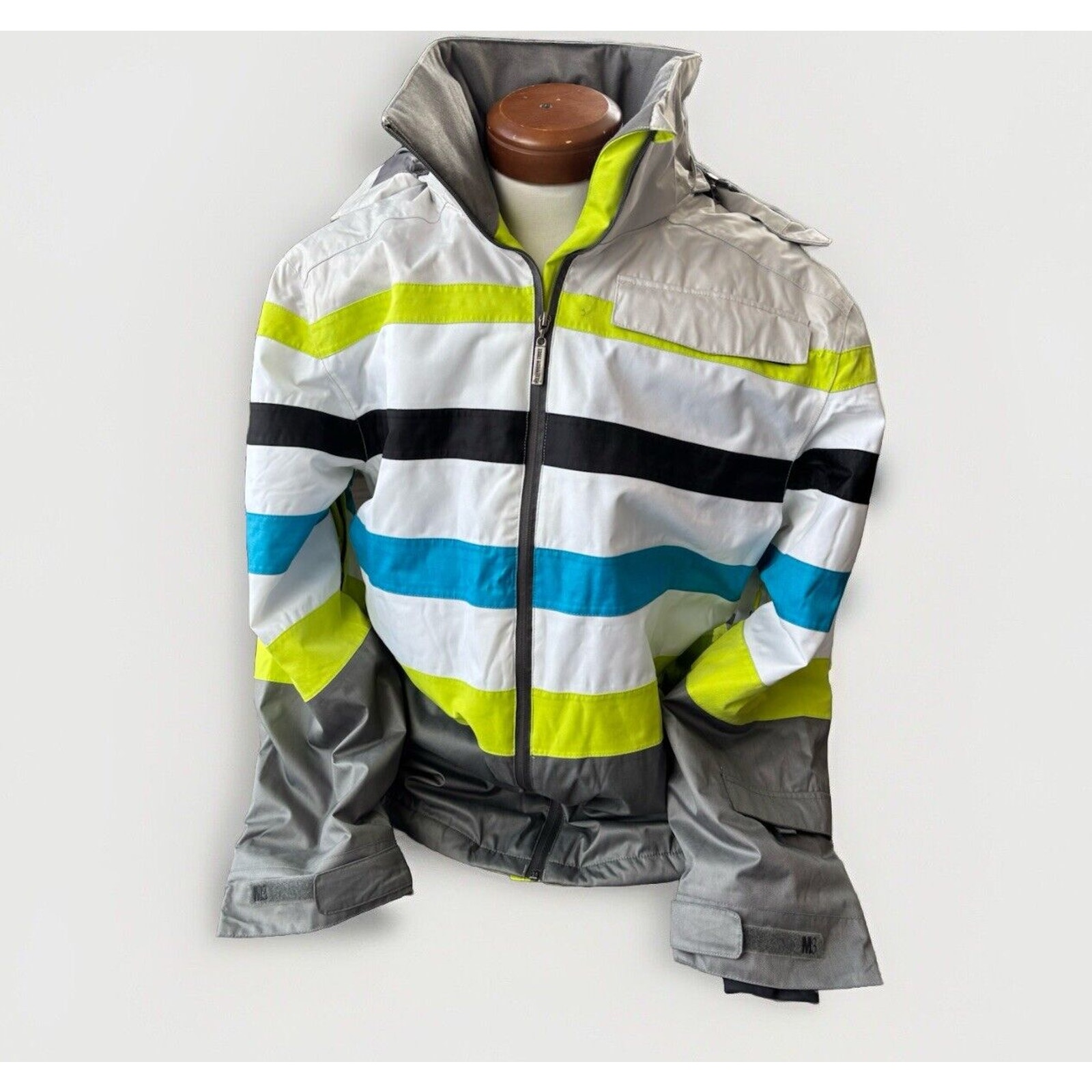 M3 Millenium Three Mens Danny Snowboard Jacket Size XL Coat Hooded Full Zip