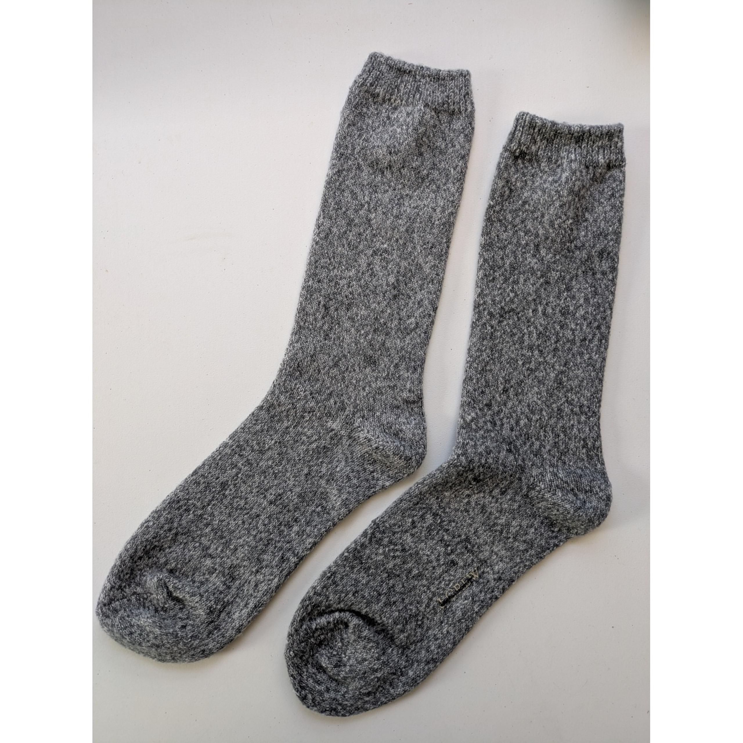 J. Crew Factory Marled Camp Socks Womens One Size Marled Gray New