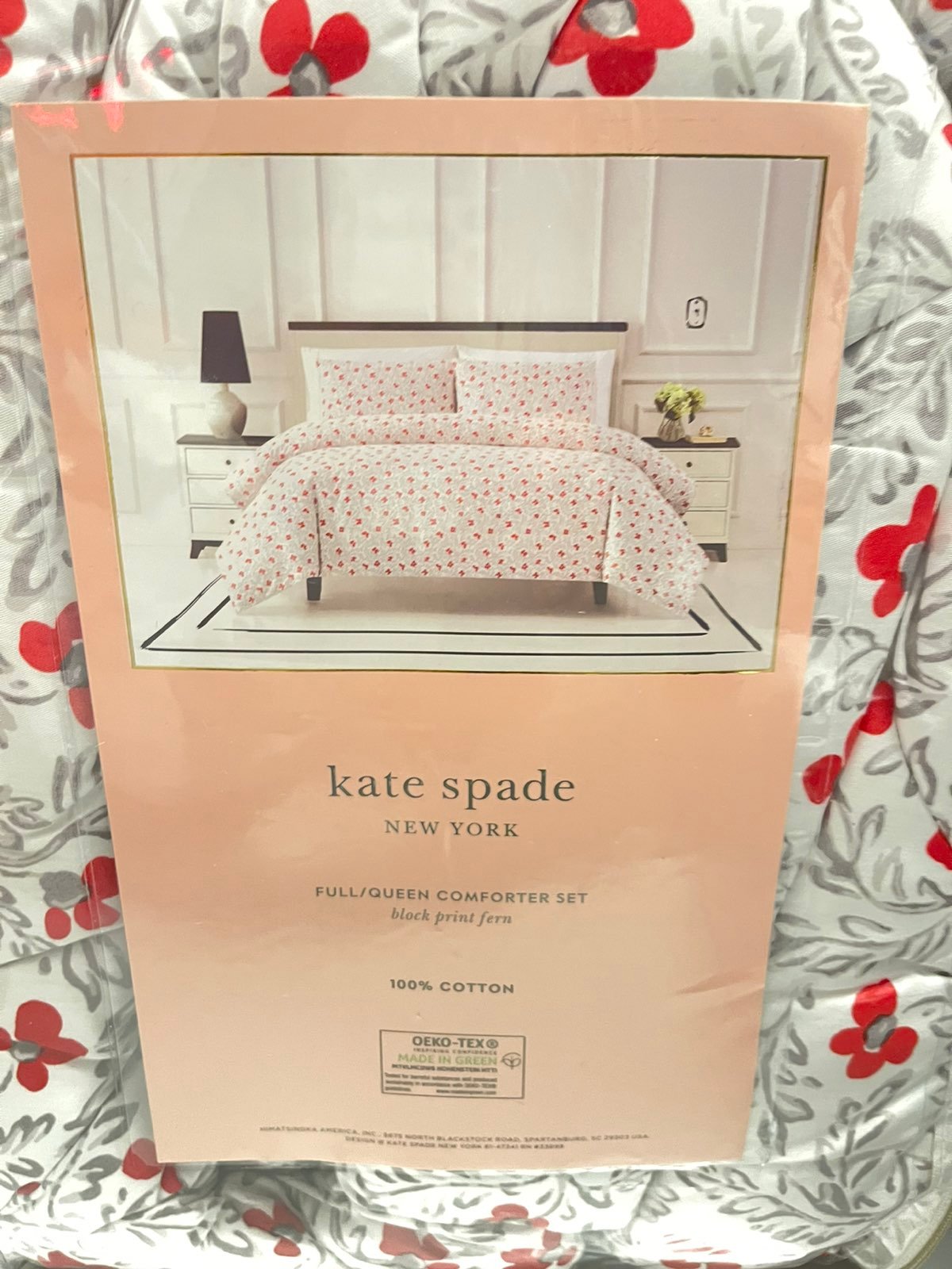 Kate Spade Full/Queen comforter set