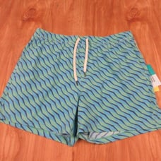 FAIR HARBOR The Bungalow Shorts Lined Swim Trunks Size XXXL Green Seabay 3XL