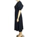 COS Gathered Waist Maxi Dress, Black, 14 (US)