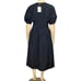 COS Gathered Waist Maxi Dress, Black, 14 (US)