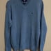 Vintage Polo Sport Ralph Lauren light blue V neck Sweater