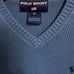 Vintage Polo Sport Ralph Lauren light blue V neck Sweater
