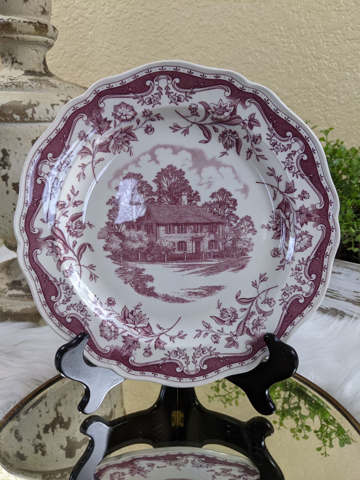 Wedgewood Transferware Dinner Plate