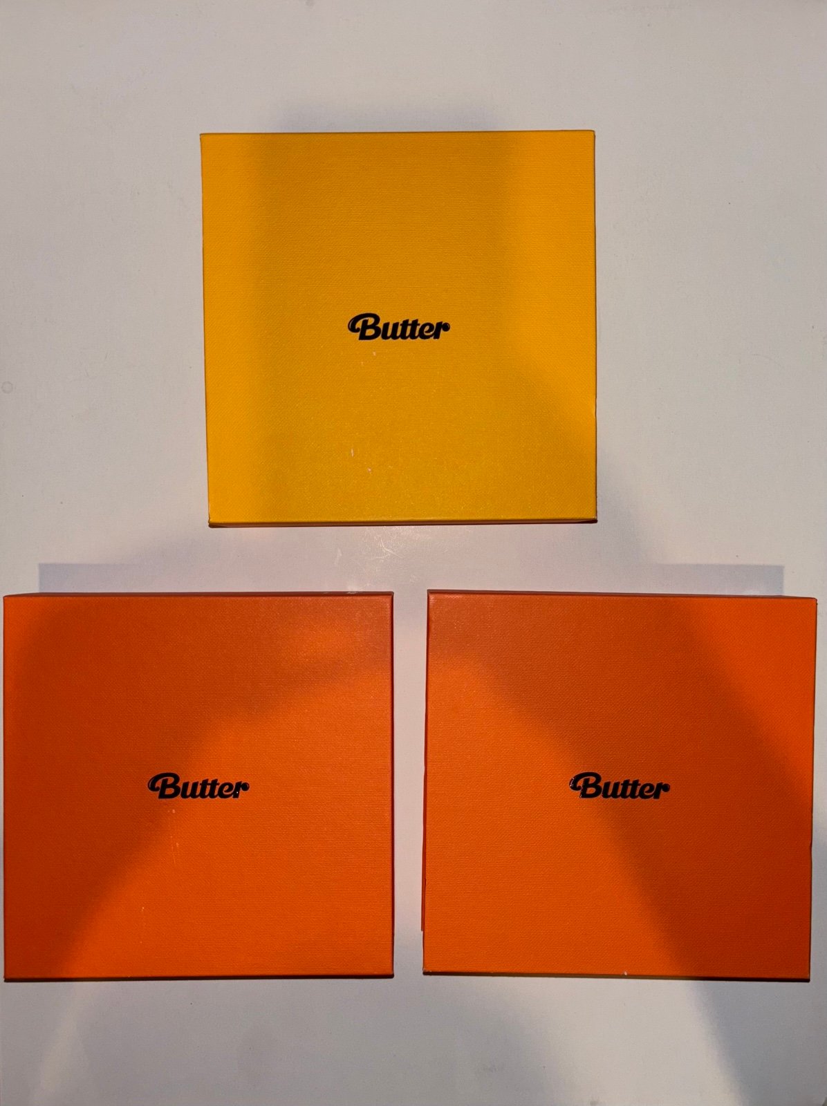 BTS Butter albums