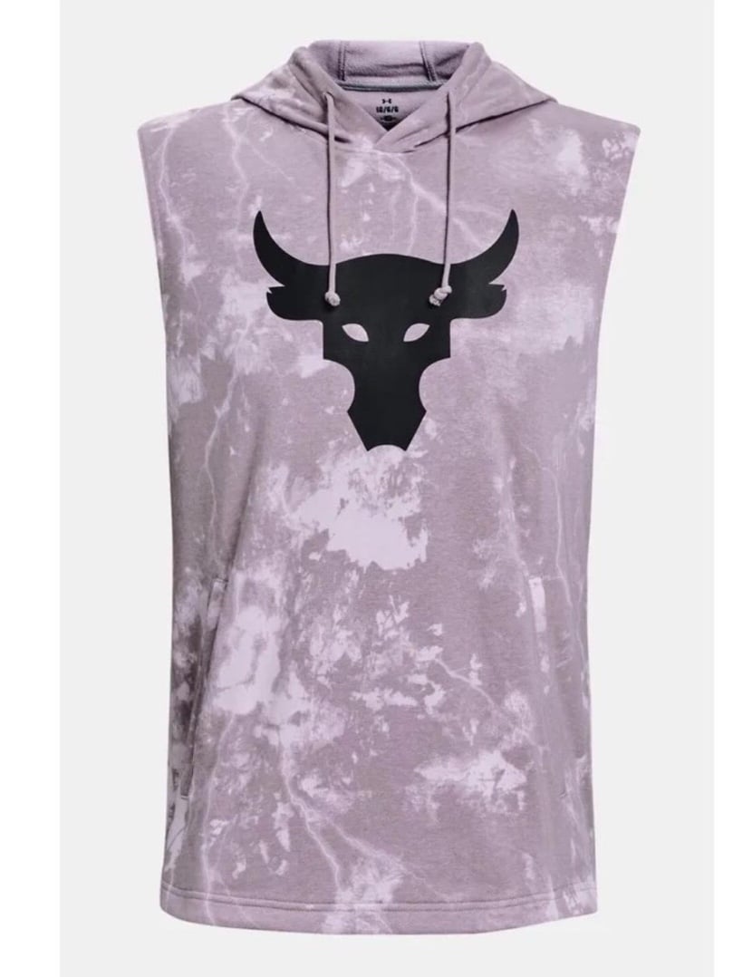 Under Armour Project Rock Terry sleeveless Hoodie