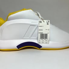 Adidas Crazy 1 Lakers Colors Kobe Bryant Basketball Shoes M10.5