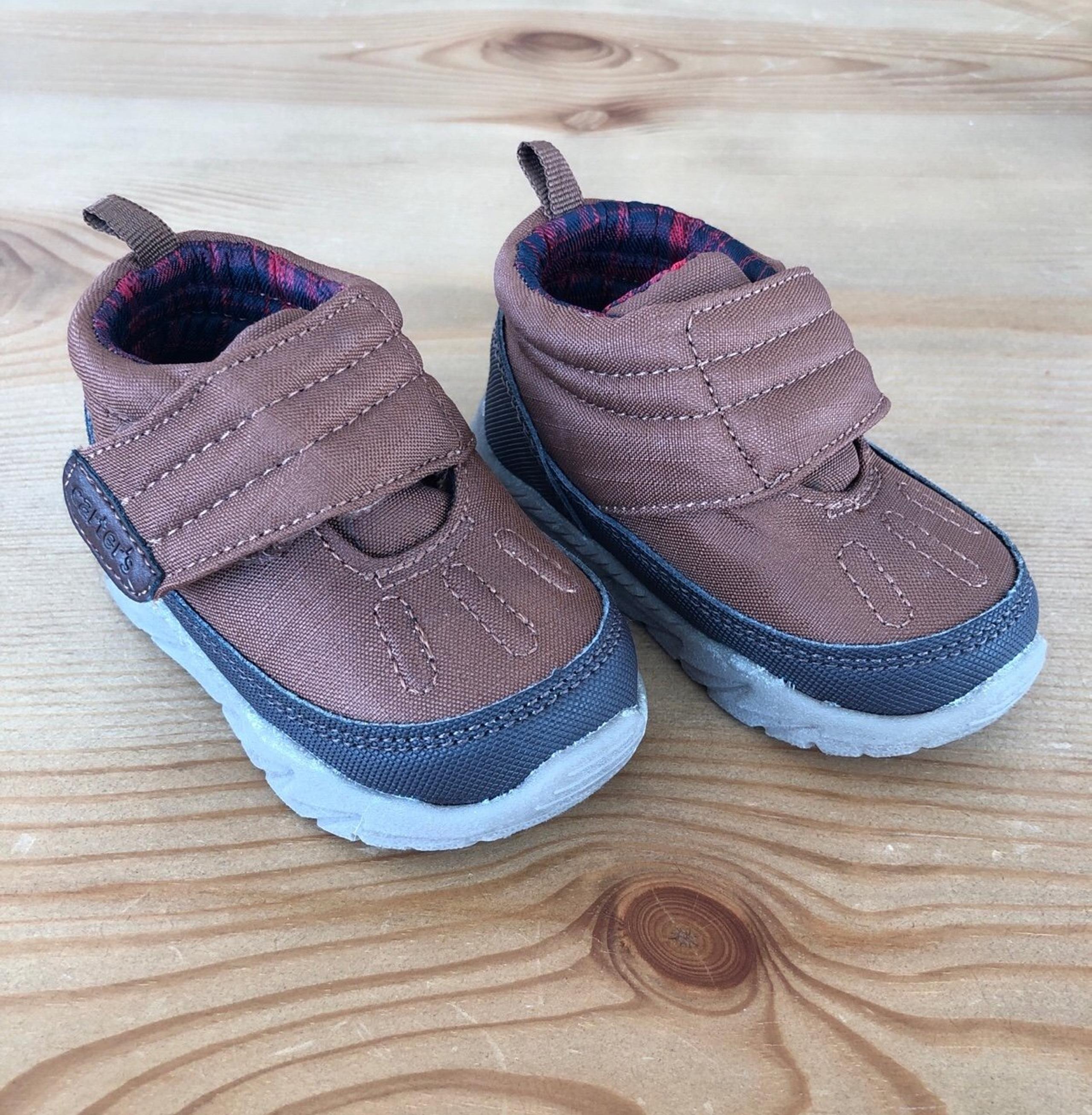 Baby boys Carter’s boots, size 4, NWOT