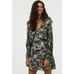 Johanna Ortiz x H&M Patterned Dress With Flounce size XL