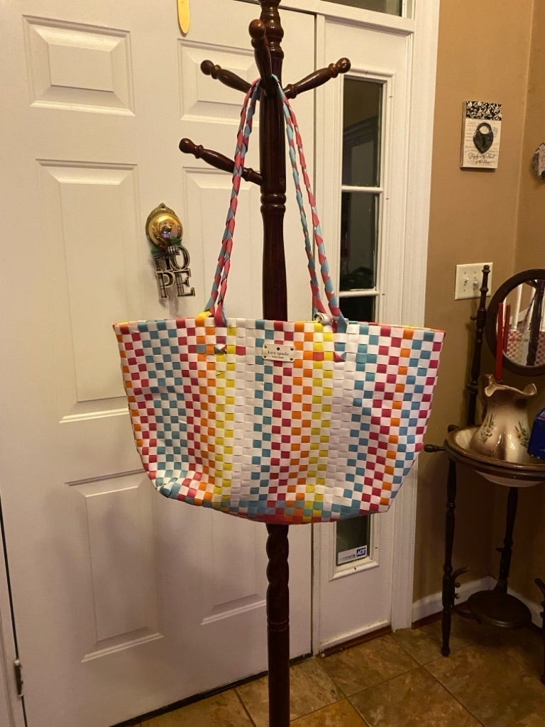 Kate spade woven tote/beach bag
