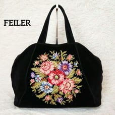 FEILER Feiler Floral Boston Bag Travel Bag Large Capacity