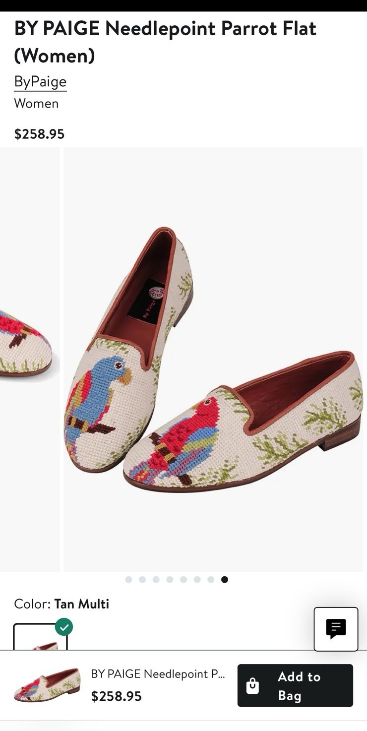 BY PAIGE parrot flats