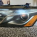 2009 Audi Q5 driver headlight