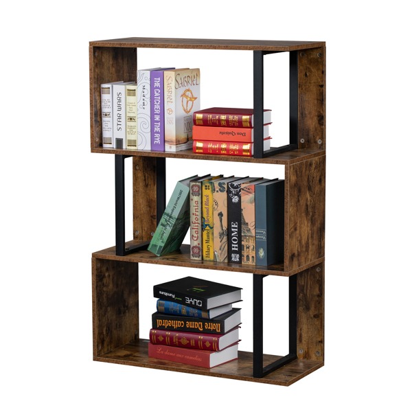 Freestanding multifunctional bookshelf