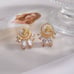 pearl earrings for women