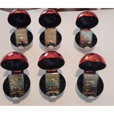 1999 Pokemon 23K Gold Plated Special Edition Cards and PokeBalls w/ COA Set of 6