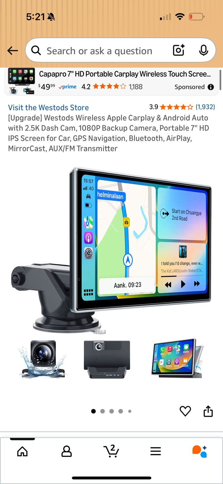 Car Radio Carplay System