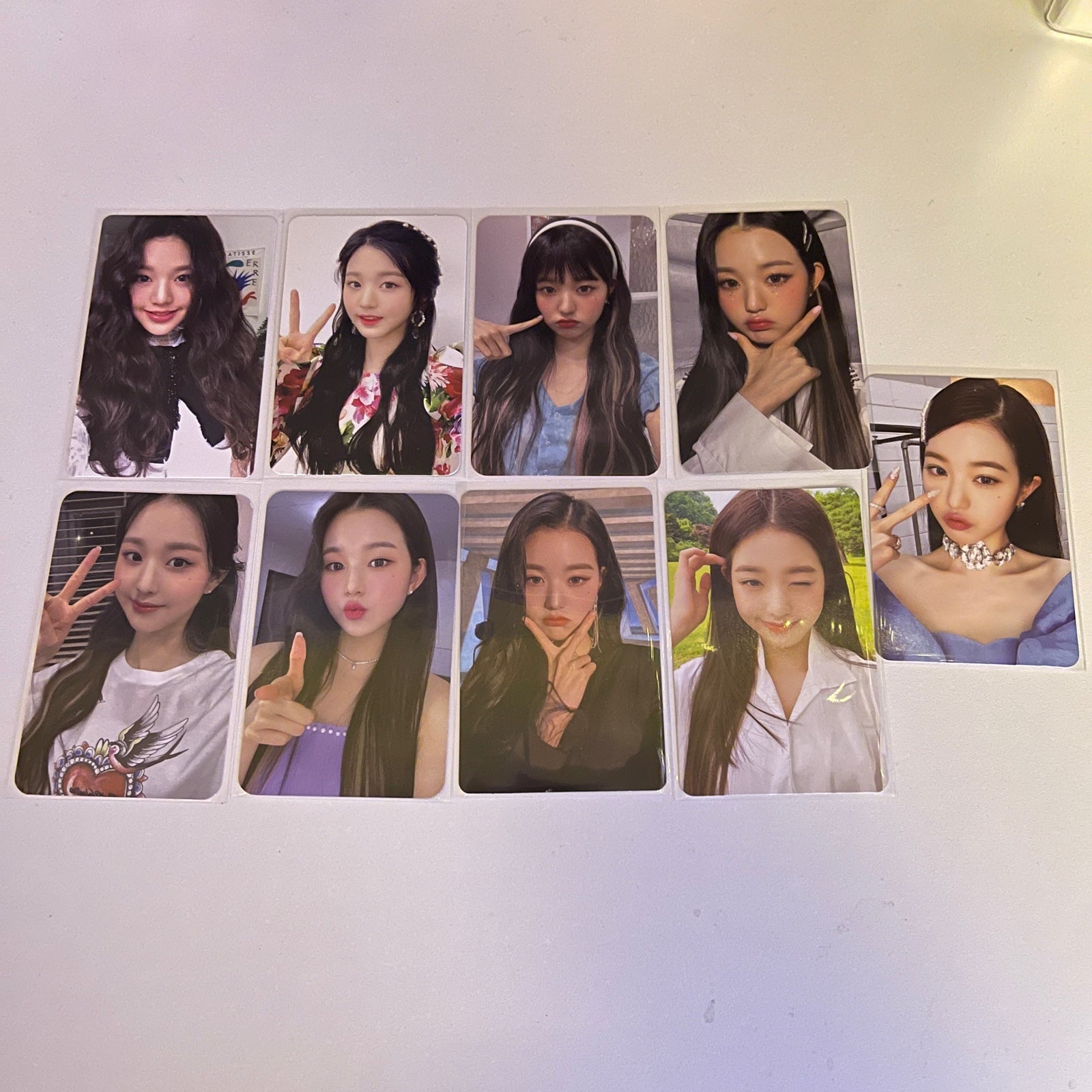 izone ive wonyoung photocard pc set