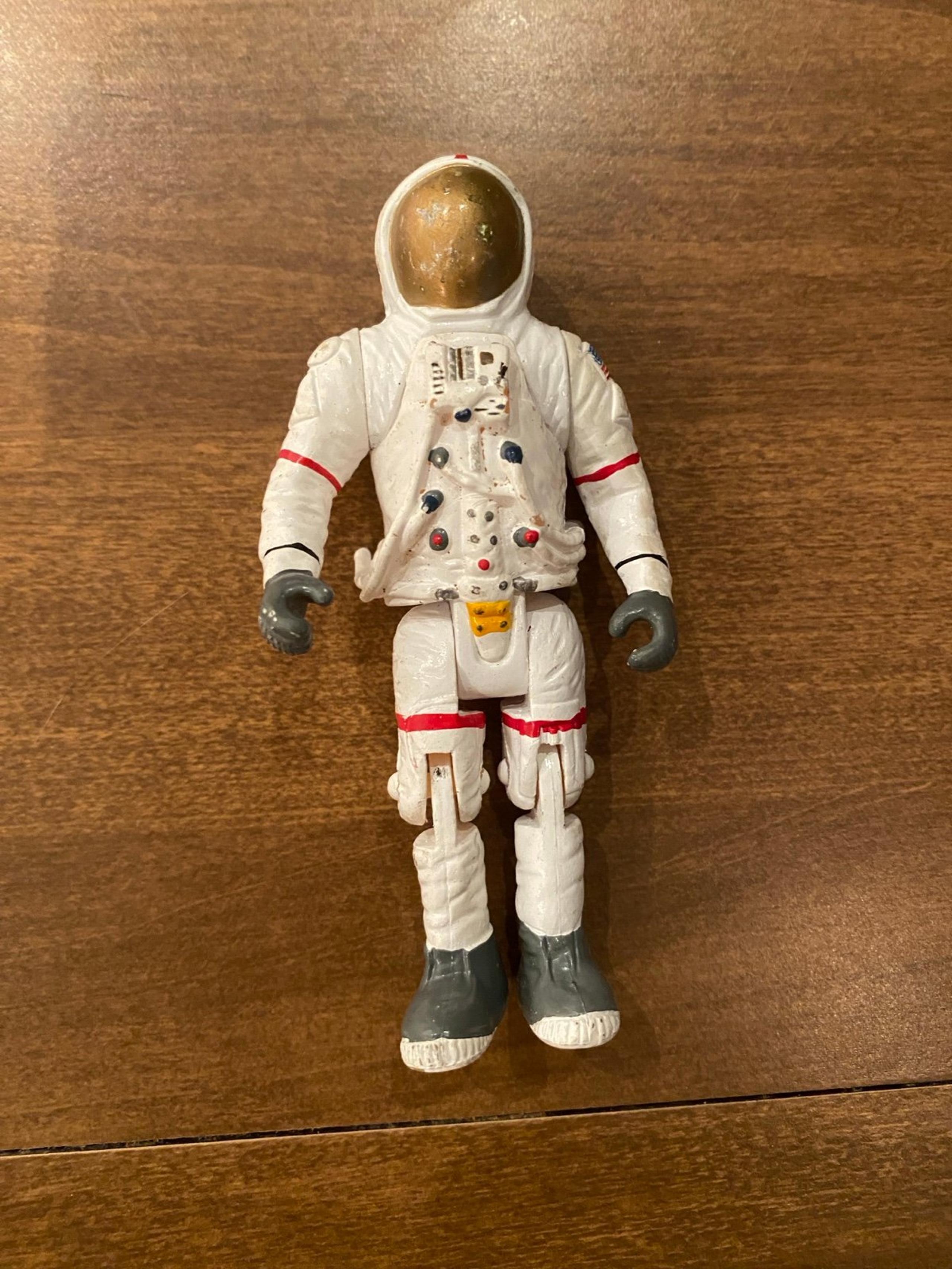 NASA Space Voyagers Apollo Astronaut 4" Figure Vintage 1998 APII - Vintage