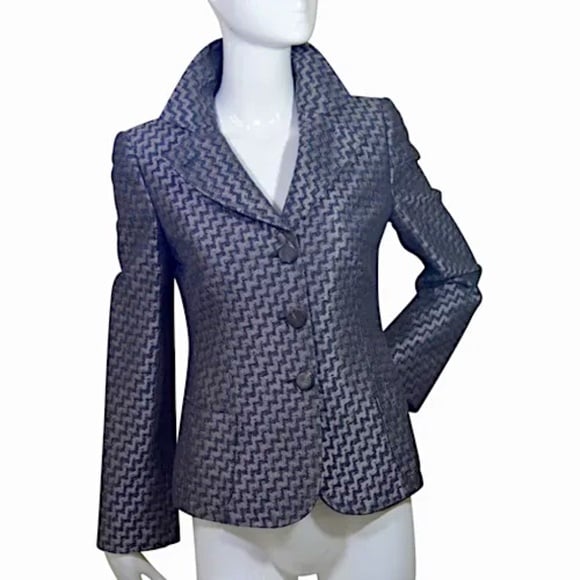 Grey/Brown Powerhouse ZigZag Jacket