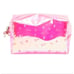SkinnyDip London Signature Barbie Logo Head Iridescent Clear Pouch